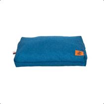 Almofada Caminha Em Linho Para Cachorro - Azul - G 110x125cm