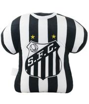 Almofada Camisa time 40x17x45cm - Santos - Mileno Almofada Camisa time 40x17x45cm - Santos - Mileno