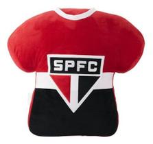 Almofada Camisa Time 40x17x45cm São Paulo Spfc Almofada Camisa Time 40x17x45cm São Paulo Spfc
