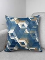 Almofada Capa 3D Confortse Design Exclusivo em Linho, Boucle e Veludo