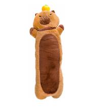 Almofada Capivara Filó De Pelúcia Fofa Antialérgica Almofada Capivara Filó De Pelúcia Fofa Antialérgica