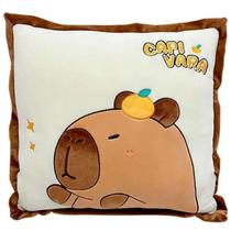 Almofada Capivara Quadrada 35CM Caa TOYS Branco CAA0125 Almofada Capivara Quadrada 35CM Caa TOYS Branco CAA0125