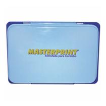 Almofada carimbo azul n3 Masterprint