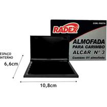 Almofada Carimbo N3 Preta - Radex