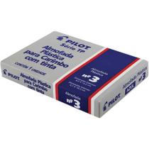 Almofada carimbo plastica tinta azul numero 3 - pilot