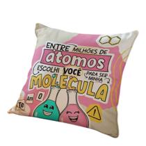 Almofada Casal Que tem Química Dia dos Namorados