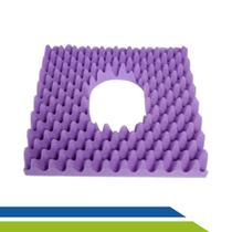 Almofada Casca de Ovo Espuma Quadrada com Orifício Removível D28 6cm - Anti-Escaras / Hemorroida - Bioflorence Cód 104-0192 Almofada Casca de Ovo Espuma Quadrada com Orifício Removível D28 6cm - Anti-Escaras / Hemorroida - Bioflorence Cód 104-0192