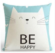 Almofada Cat Be Happy Almofada Cat Be Happy