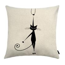 Almofada Cat Estampada 40x40cm E10 Almofada Cat Estampada 40x40cm E10