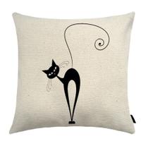 Almofada Cat Estampada 40x40cm E5 Almofada Cat Estampada 40x40cm E5