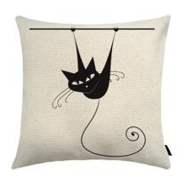 Almofada Cat Estampada 40x40cm E7 Almofada Cat Estampada 40x40cm E7