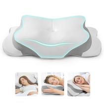 Almofada cervical de pescoço Ericbestseller Memory Foam com fronha Almofada cervical de pescoço Ericbestseller Memory Foam com fronha