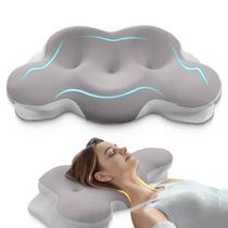 Almofada cervical KKN Memory Foam para alívio da dor no pescoço Almofada cervical KKN Memory Foam para alívio da dor no pescoço
