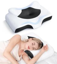 Almofada cervical Osteo Hollow Memory Foam para alívio da dor no pescoço Almofada cervical Osteo Hollow Memory Foam para alívio da dor no pescoço