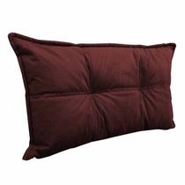 Almofada Cheia 90x40 Para Pufe Cama Solteiro