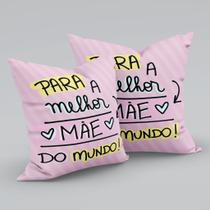 Almofada Cheia Dia das Mães Homenagem Mãe Presente 01 Peça