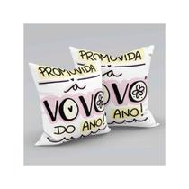 Almofada Cheia Dia dos Avós Homenagem Vó e Vô Presente 01 Peça