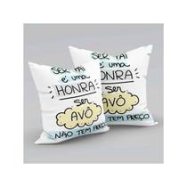 Almofada Cheia Dia dos Avós Homenagem Vó e Vô Presente 01 Peça