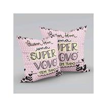 Almofada Cheia Dia dos Avós Homenagem Vó e Vô Presente 01 Peça