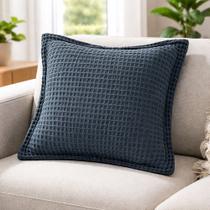 Almofada Cheia Karsten Denver Piquet Favo 45 x 45cm 100% Algodão Macia Almofada Cheia Karsten Denver Piquet Favo 45 x 45cm 100% Algodão Macia
