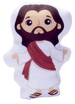 Almofada Cheia Naninha Decorativa Jesus Cristo Infantil Bebe