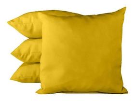 Almofada Cheia P/sofa Cor Lisa A Sua Escolha 60 X 60 Cm - 1unidade