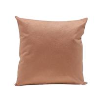 Almofada Cheia Suede 45 X 45cm Decorativa Com Zíper