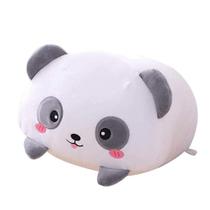 Almofada cilíndrica de pelúcia hitoshe Panda para animais de pelúcia 60 cm