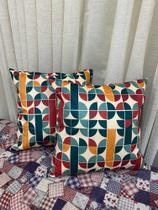 Almofada circle aveludado