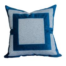 Almofada Coleção Brunello Bordada Azul Marinho Tipo:completa