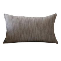 Almofada Coleção Brunello Linho Natural Tramado Verde e Marrom Retangular Almofada Coleção Brunello Linho Natural Tramado Verde e Marrom Retangular