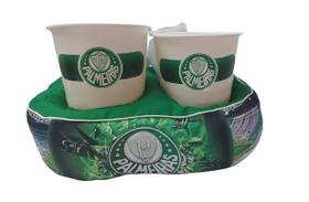 Almofada Com 2 Baldes Porta Pipoca Palmeiras Copos Personalizados
