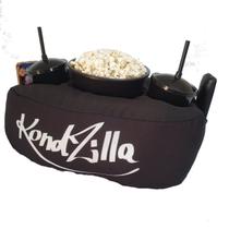 Almofada Com Bolso Porta Pipoca Balde + Copos KondZilla