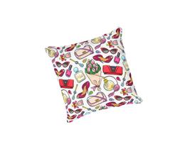 Almofada com enchimento Buquê de Flores e Bolsas Almofada com enchimento Buquê de Flores e Bolsas