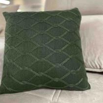 Almofada com Enchimento Dublin 45x45 Cores Sortidas Big Tricot