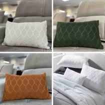 Almofada com Enchimento Dublin 55x35 Cores Sortidas Big Tricot