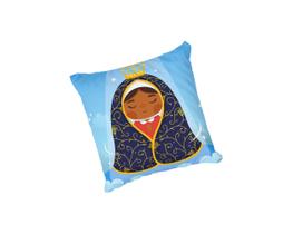Almofada com Enchimento Nossa Senhora Aparecida Ceu Azul Nuvens Almofada com Enchimento Nossa Senhora Aparecida Ceu Azul Nuvens