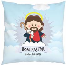 Almofada Com Enchimento Oração Santinho Bom Pastor Almofada Com Enchimento Oração Santinho Bom Pastor