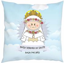 Almofada Com Enchimento Oração Santinho Nossa Senhora da Salete Almofada Com Enchimento Oração Santinho Nossa Senhora da Salete
