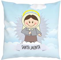 Almofada Com Enchimento Oração Santinho Pastorinhos Irmã Jacinta Almofada Com Enchimento Oração Santinho Pastorinhos Irmã Jacinta