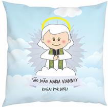 Almofada Com Enchimento Oração Santinhos São João Maria Vianney Almofada Com Enchimento Oração Santinhos São João Maria Vianney