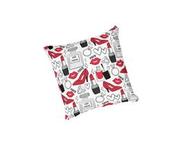 Almofada com enchimento Sapato e Batom Vermelho Almofada com enchimento Sapato e Batom Vermelho