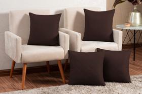 Almofada com enchimento toda matelada com zíper tecido 100% poliéster 4 und lançamento