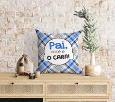 Almofada com enchimento Xadrez você é o cara!