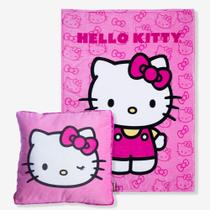 Almofada Com Manta Hello Kitty