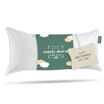 Almofada ComfyDown 100% algodão 36x90cm