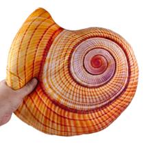 Almofada Conchas Frutos do Mar Estrela Vieira Mexilhao Ostra Caracol Realista Engraçada Macia