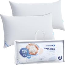 Almofada Continental Bedding Firm Goose Down King Size 1,06 kg
