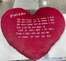 Almofada coração paixão
