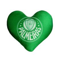 Almofada Coração Palmeiras Perfeita para Todo Verdão! 23x21 Almofada Coração Palmeiras Perfeita para Todo Verdão! 23x21